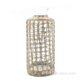 Seagrass Wrapped Glassware clear seagrass wrapped drinking Glass bottle carafe Supplier